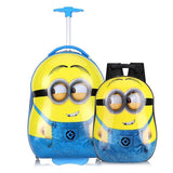 Valise et sac à dos minion