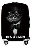 Housse de Valise chat Gentleman