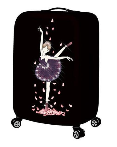 Housse de valise danseuse etoile