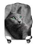 Housse de Valise<br/> Chat Gris