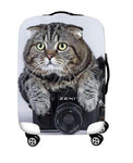 Housse de Valise<br/> Chat Gris