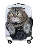 Housse de Valise<br/> Chat Gris