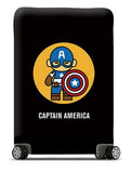 Housse de valise little captain america