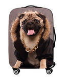 Housse de Valise Bulldog rappeur