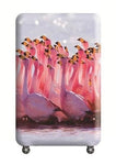 Housse de Valise Groupe de Flamant Rose