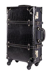 Valise Deluxe Malle Crocodile