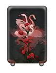 Housse de Valise Flamant Rose Saint-Valentin