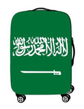 Housse de Valise Drapeau Saoudien