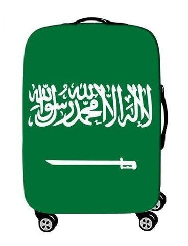 Housse de Valise Drapeau Saoudien