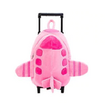 Valise Enfant Avion Rose